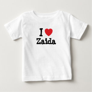 I kärlek Zaida hjärta T-Shirt