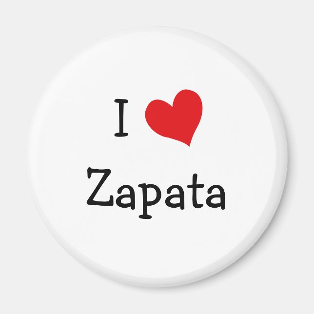 I Kärlek Zapata Magnet (Framsidan)