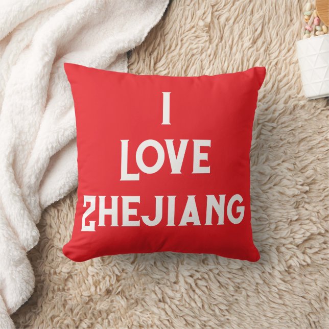 I Kärlek Zhejiang Kudde (Filt)