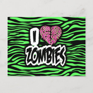 I Kärlek Zombies Vykort