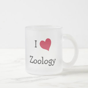 I Kärlek Zoology Frostad Glasmugg