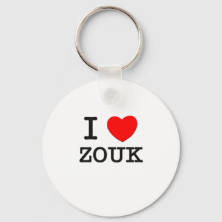 I Kärlek Zouk Nyckelring