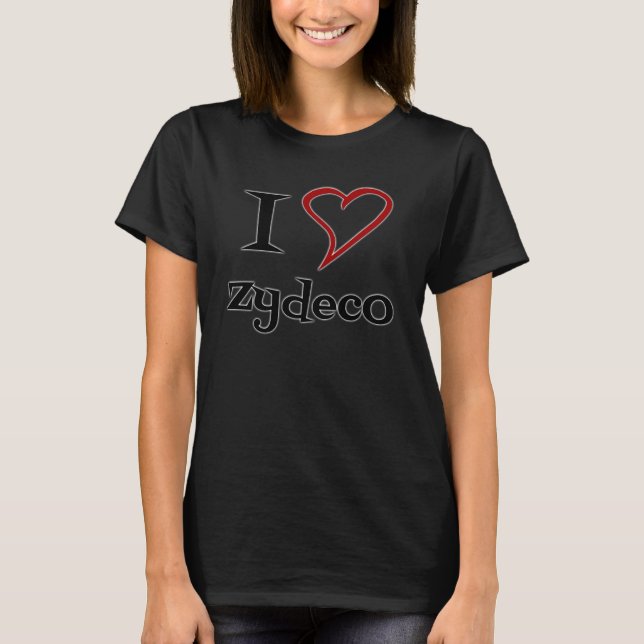 I Kärlek Zydeco Tee (Framsida)