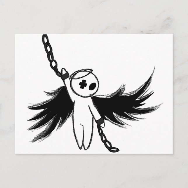 I kedjor vykort (Framsida)