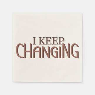 I keep changing pappersservett