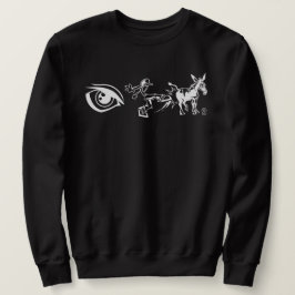 I KICK A** T-Shirt Lång Ärmad Tröja