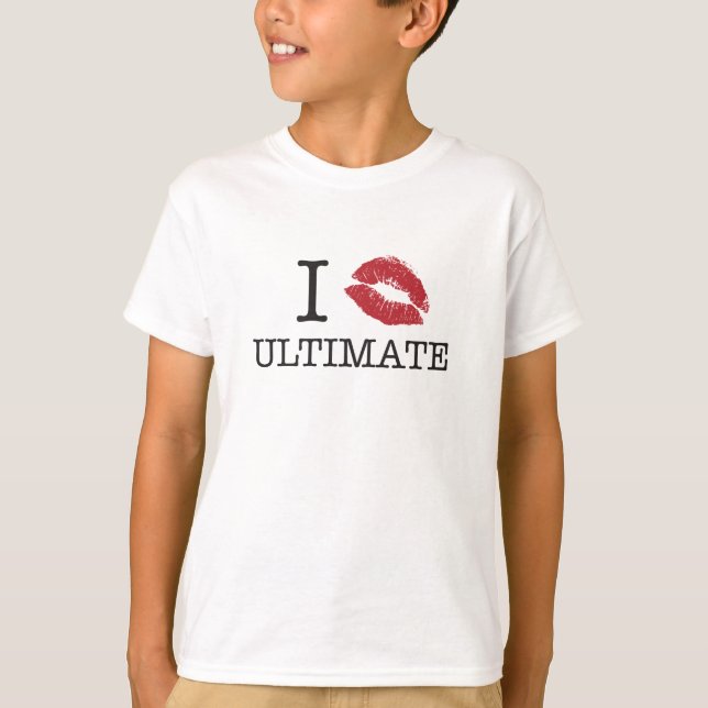 I Kiss Ultimate T Shirt (Framsida)