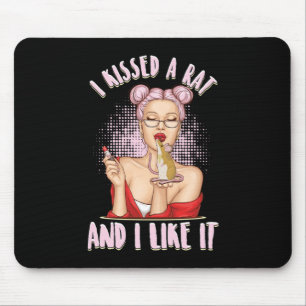 I Kissed A Råtta Mouse Mice Rodent Animal Pet Gift Musmatta