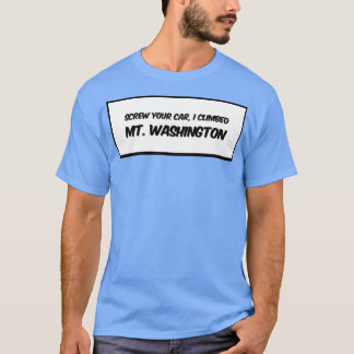 I Klibed Mt Washington T Shirt