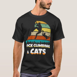 I Klimatkattor för bergsklätter i kärlek Sten T Shirt