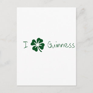 I Klöver Guinness Vykort