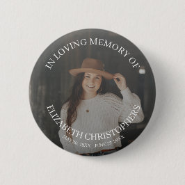 I knappen Loving Memory Photo Funeral Memorial Knapp
