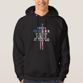 I Kneel vid Kor och ställ vid Lycklig 4 Hoodie