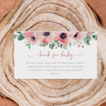 I knopp i kärlek Rosa babyfest-bok för baby
