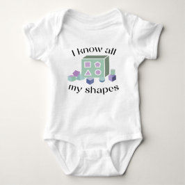 I know all shapes t shirt