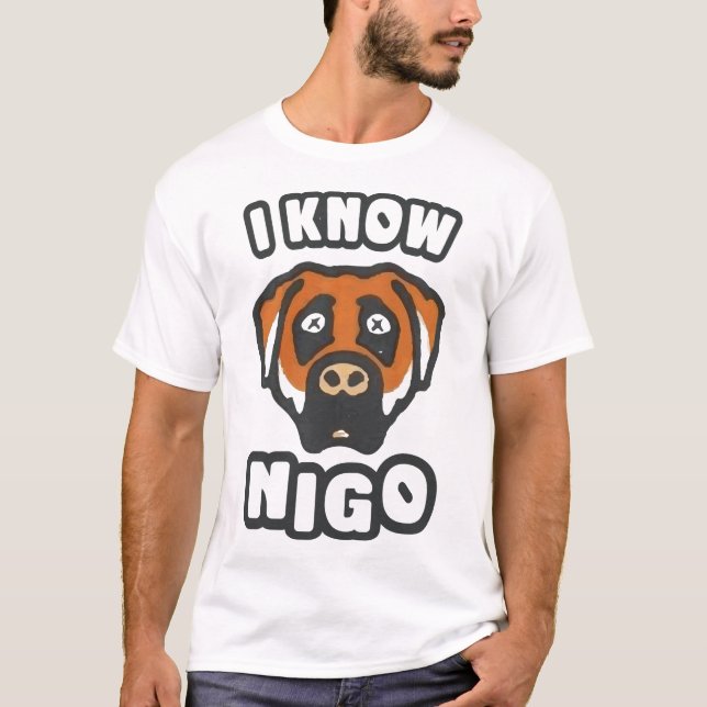 I Know NIGO T Shirt (Framsida)