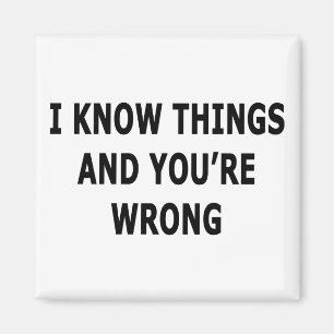 I Know Sak Magnet