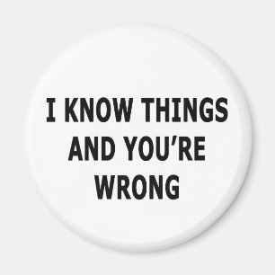 I Know Sak Magnet
