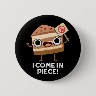 I Kom i Biet Funny Cake Pun Mörk BG Knapp