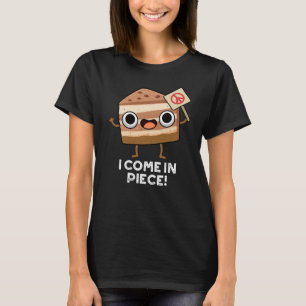I Kom i Biet Funny Cake Pun Mörk BG T Shirt