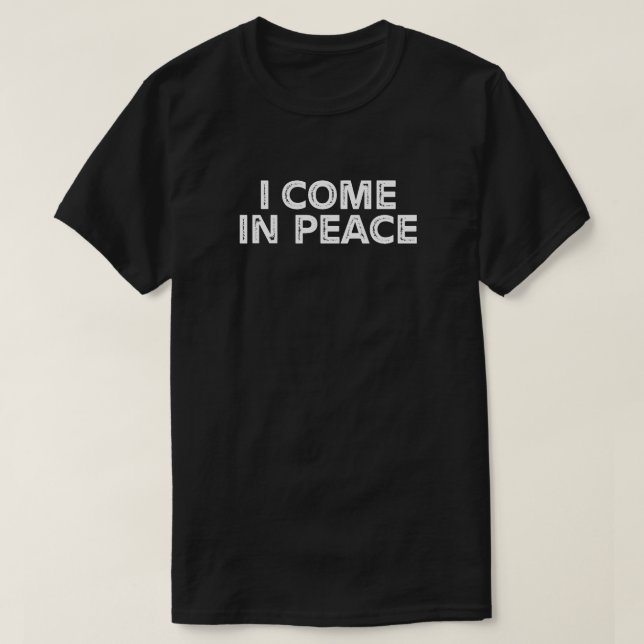 I Kom i fred (matchande Par Shirt) T Shirt (Design framsida)