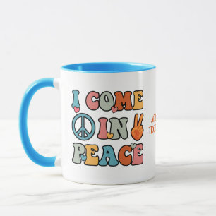 I Kom In Peace Valentines Par Mugg