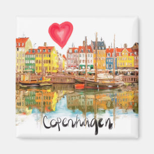 I Köpenhamn i kärlek Magnet