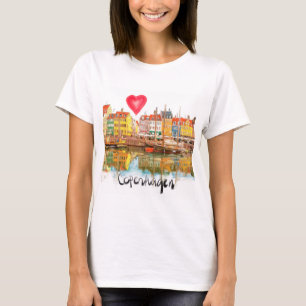 I Köpenhamn i kärlek T Shirt