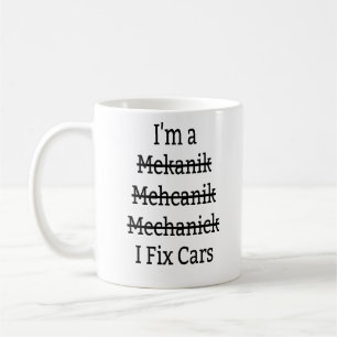 I Korrigera bilar Kaffemugg