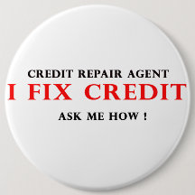 I Korrigera Kredit-knappen Kredit Reparera Agent