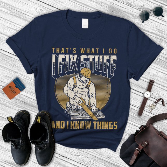 I Korrigera Saker Shirt | Pappa Tshirt | Fars dag  T Shirt (Skapare uppladdad)