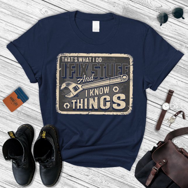 I Korrigera Saker Shirt | Pappa Tshirt | Fars dag  T Shirt (Skapare uppladdad)