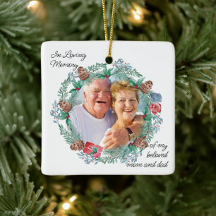 I kranningsfoto med Lovminne med Gräs Cone Julgransprydnad Keramik