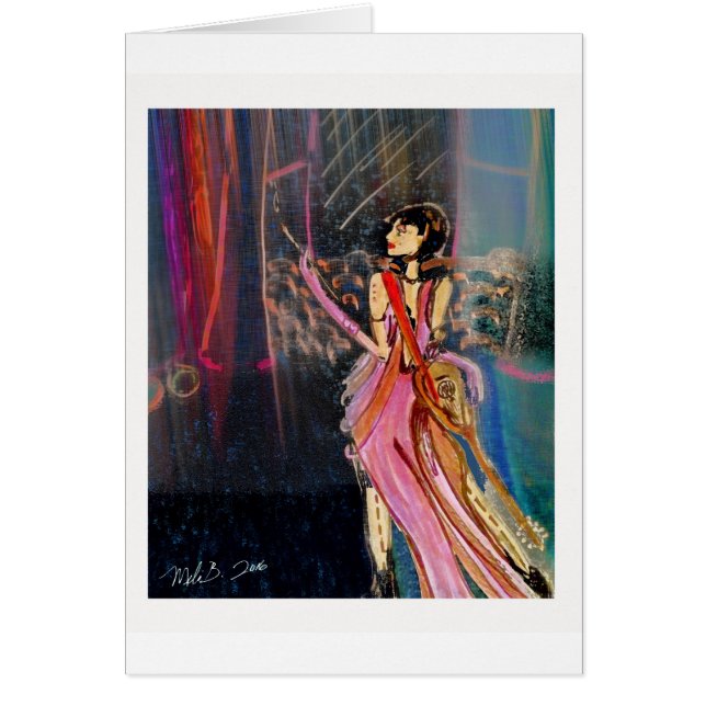 I kulisserna hälsningskort (Framsidan)