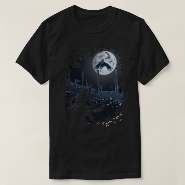 I kväll går med Gehrman jakten. T Shirt (Design framsida)