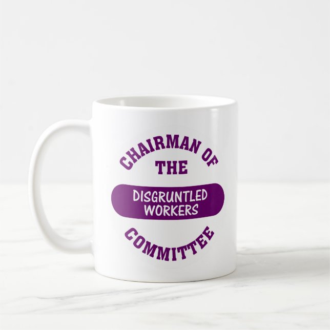 I laddning av den missnöjda arbetarkommittén kaffemugg (Vänster)