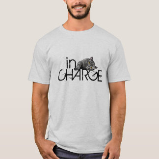I laddning för gullig brittisk Shorthair katt T-shirt