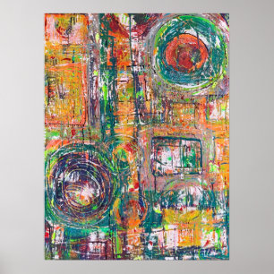 I läder 18 x 24 Poster