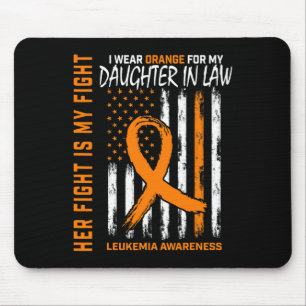 I lag Leukemia Cancer Awareness American Flagga Musmatta