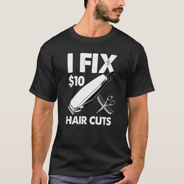 I laga 10 dollar, hårkors t shirt (Framsida)