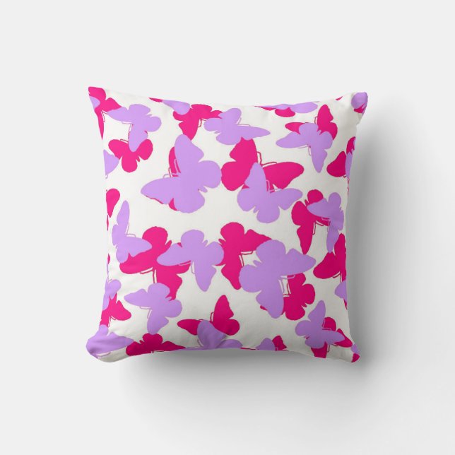 I lagra fjärilar kudde (Framsida)