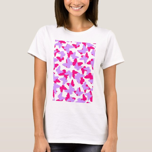 I lagra fjärilar tee shirt (Framsida)