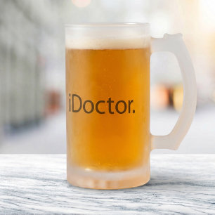 i Läkare (iDoctor) Frostat Ölglas