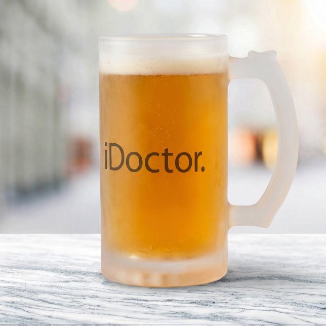 i Läkare (iDoctor) Frostat Ölglas (Skapare uppladdad)