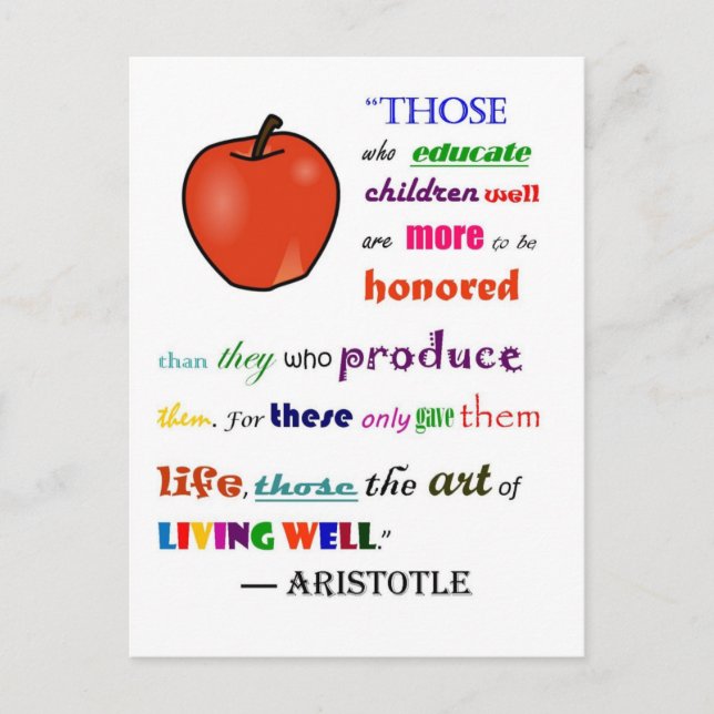 I Lärarnas lovord Vykort (Framsida)