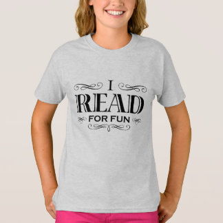 I Läs för Roligt (svart barn) T-shirt