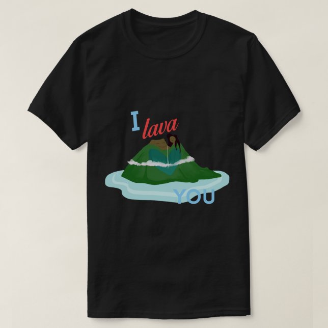 I Lava You Classic T-Shirt (Design framsida)