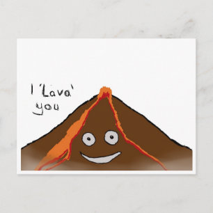 I Lava You - Uppsättning vykort