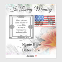 I levande minnesvinyldekaler