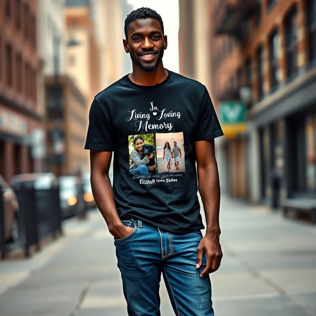 I levande och flytande minne T-Shirt (In Living and Loving Memory T-shirt)